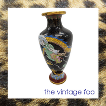Load image into Gallery viewer, Cloisonne Dragon Vase (Pair)