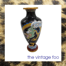 Load image into Gallery viewer, Cloisonne Dragon Vase (Pair)
