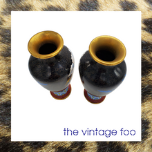 Load image into Gallery viewer, Cloisonne Dragon Vase (Pair)