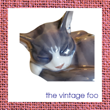 Load image into Gallery viewer, Royal Copenhagen Sleeping Cat Figurine