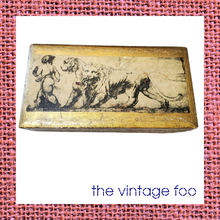Load image into Gallery viewer, Florentine Box with Cherub & Lions