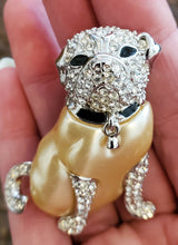 Load image into Gallery viewer, Kenneth Jay Lane Pug Pin