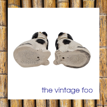 Load image into Gallery viewer, Miniature Staffordshire Style Dogs (Pair)