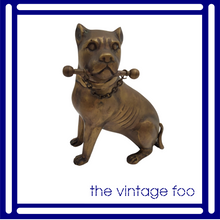 Load image into Gallery viewer, Brass Dog Figurine