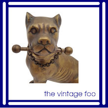 Load image into Gallery viewer, Brass Dog Figurine