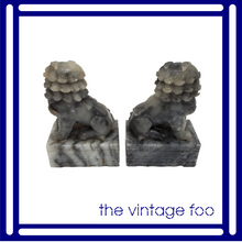 Load image into Gallery viewer, Soapstone Foo Dogs (Pair)