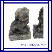 Load image into Gallery viewer, Soapstone Foo Dogs (Pair)