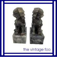 Load image into Gallery viewer, Soapstone Foo Dogs (Pair)