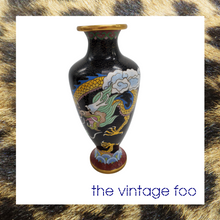 Load image into Gallery viewer, Cloisonne Dragon Vase (Pair)
