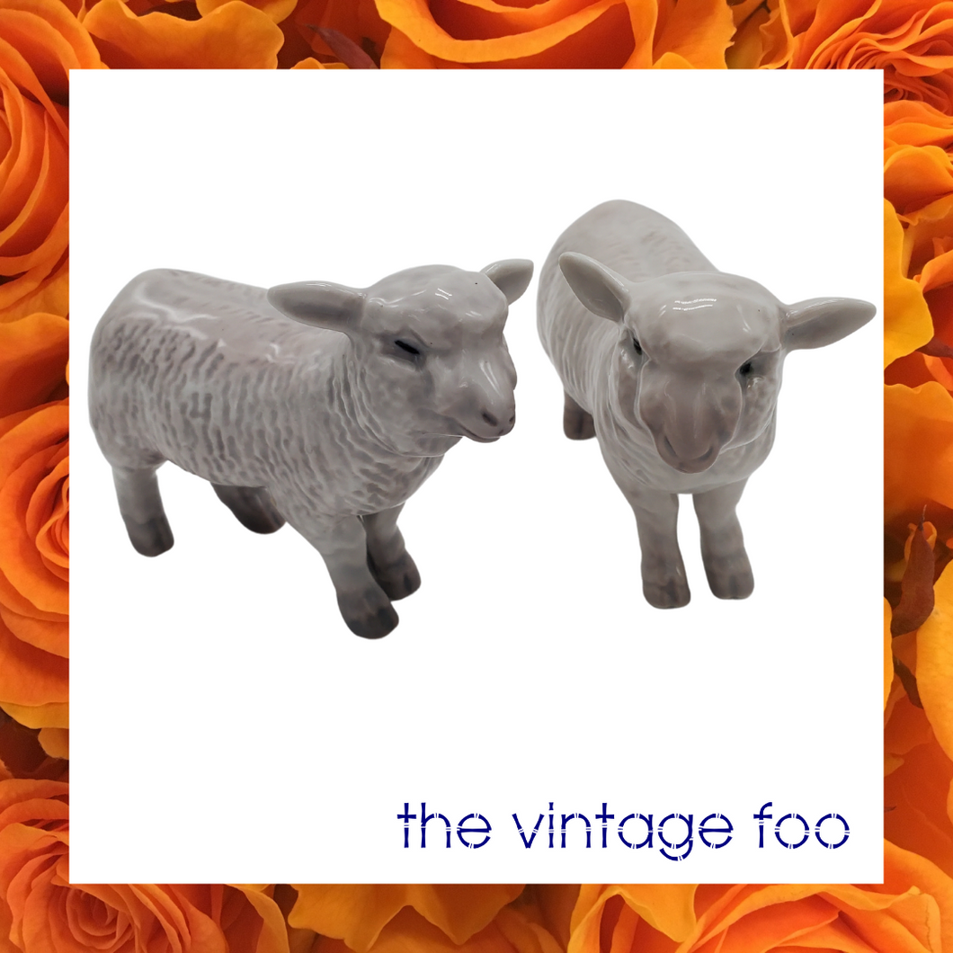 B&G Denmark Sheep Figurines (Pair)