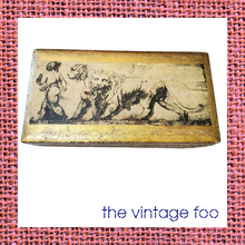 Load image into Gallery viewer, Florentine Box with Cherub &amp; Lions
