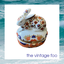 Load image into Gallery viewer, Rabbit Trinket Box
