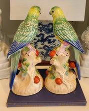 Load image into Gallery viewer, Porcelain Parrots (Pair)
