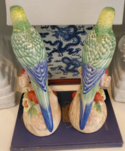 Load image into Gallery viewer, Porcelain Parrots (Pair)

