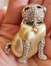 Load image into Gallery viewer, Kenneth Jay Lane Pug Pin
