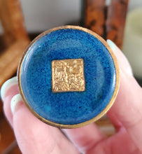 Load image into Gallery viewer, Miniature Cloisonne Lidded Canister (Phoenix)
