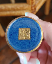 Load image into Gallery viewer, Miniature Cloisonne Lidded Canister (Dragon)
