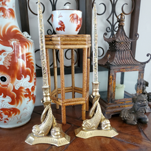 Load image into Gallery viewer, Dolphin Candlesticks (Pair)
