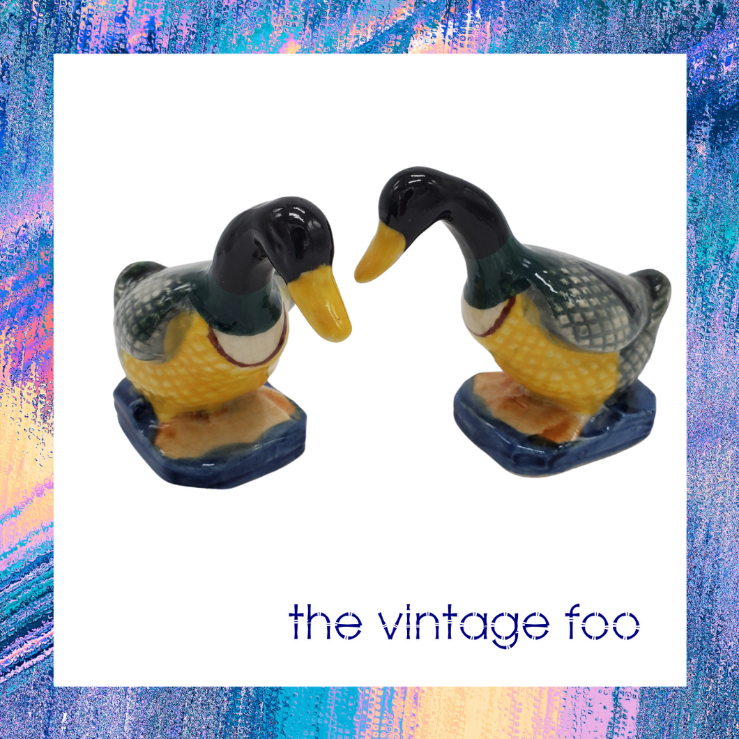 Duck Figurines (Pair)