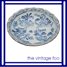 Load image into Gallery viewer, Blue and White Duck Bowl

