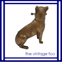 Load image into Gallery viewer, Brass Dog Figurine

