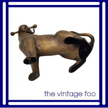 Load image into Gallery viewer, Brass Dog Figurine

