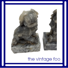 Load image into Gallery viewer, Soapstone Foo Dogs (Pair)
