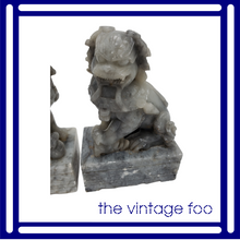 Load image into Gallery viewer, Soapstone Foo Dogs (Pair)
